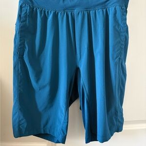 Lululemon Base Pace Storm Teal Men's Athletic Shorts 11” Medium